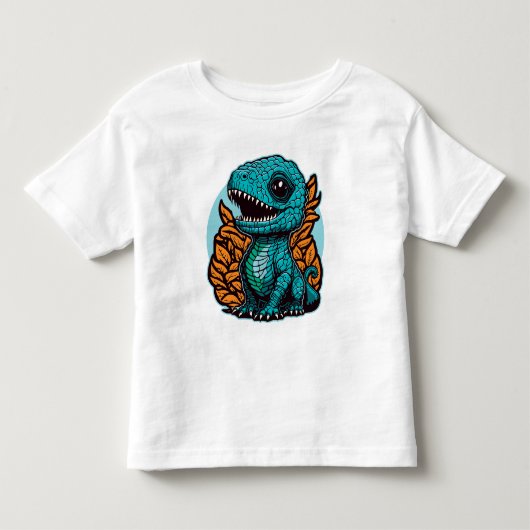 Cute Baby Dinosaur Kinder Shirts (Voorkant)