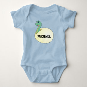 Cute Baby Dinosaur Kwijkt uit het Ei Romper