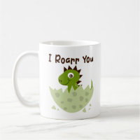Cute Baby Dinosaur Mok - Dino Love Cup
