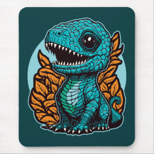 Cute Baby Dinosaur Muismat