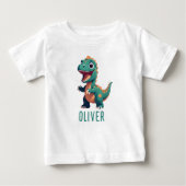 Cute Baby Dinosaur Personalized (Voorkant)