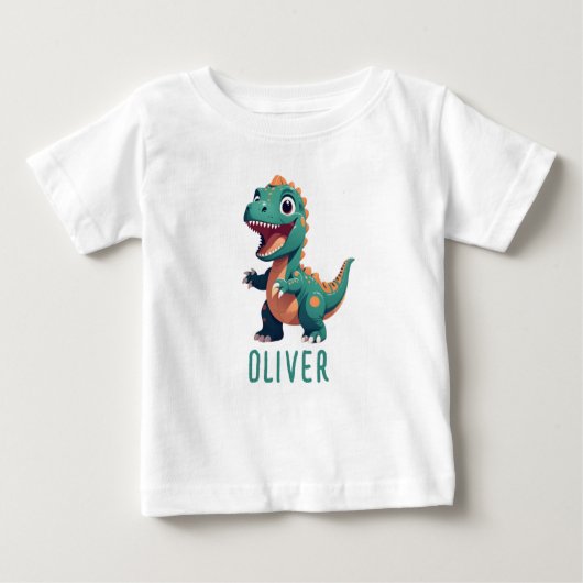 Cute Baby Dinosaur Personalized (Voorkant)