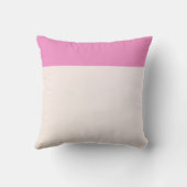 Cute Baby Dinosaur Pink Birth Stats Girl Nursery Kussen (Achterkant)