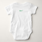 Cute Baby Dinosaur Romper (Achterkant)