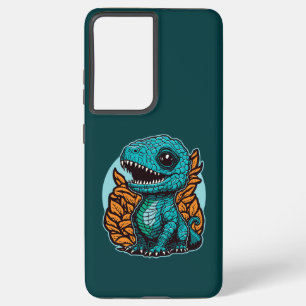 Cute Baby Dinosaur Samsung Galaxy Hoesje