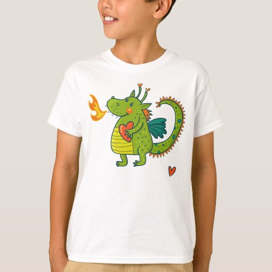 Cute baby dinosaur t-shirt (Voorkant)