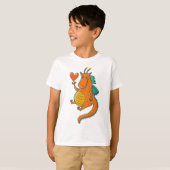 Cute baby dinosaur t-shirt (Voorkant volledig)