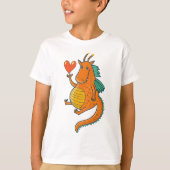 Cute baby dinosaur t-shirt (Voorkant)