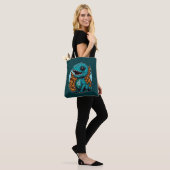 Cute Baby Dinosaur Tote Bag (Op model)