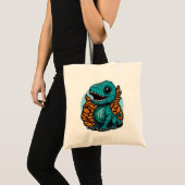 Cute Baby Dinosaur Tote Bag (Voorkant (product))