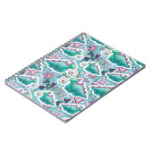 Cute Baby Dinosaurs Pattern Notitieboek (Linkerzijde)