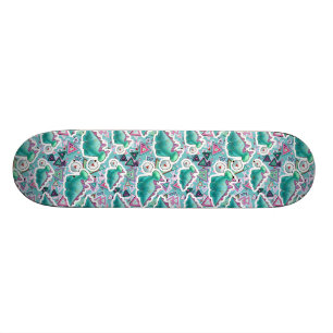 Cute Baby Dinosaurs Pattern Skateboard