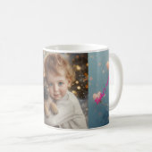 Cute Baby & Dog Christmas Mug Koffiemok (Voorkant rechts)