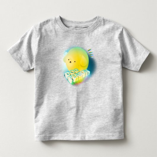 Cute Baby Dog Kinder Shirts (Voorkant)