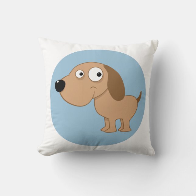 Cute Baby Dog Kussen (Voorkant)