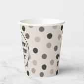 Cute Baby Donkey Birthday Party Papieren Bekers (Links)