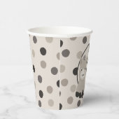 Cute Baby Donkey Birthday Party Papieren Bekers (Rechts)