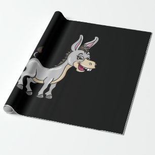 Cute Baby Donkey   Cute Animal Lover Gifts Cadeaupapier