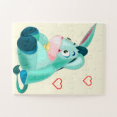 Cute Baby Donkey Legpuzzel (Horizontaal)