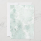 Cute Baby Dragon Bedankkaart (Achterkant)