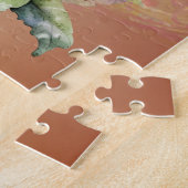 Cute Baby Dragon Egg op regenboog Legpuzzel (Zijkant)