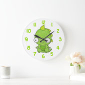 Cute Baby Dragon Grote Klok (Huis)