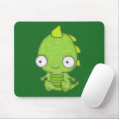 Cute Baby Dragon Muismat (Met muis)