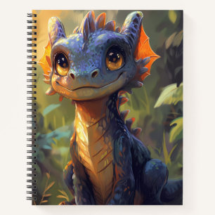 Cute Baby Dragon Notitieboek