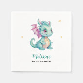 Cute Baby Dragon Servet (Voorkant)