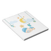 Cute Baby Dreaming Notitieblok (Schuin)