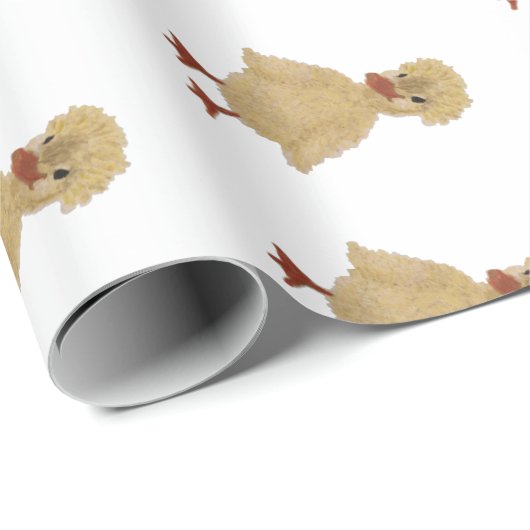 Cute Baby Duck Cadeaupapier (Rol Hoek)