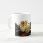 Cute Baby Ducks Koffiemok (Voorkant links)