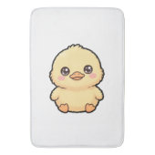 Cute Baby Eend Kuiken Badmat (Voorkant Verticaal)