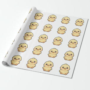 Cute Baby Eend Kuiken Cadeaupapier
