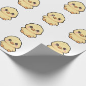 Cute Baby Eend Kuiken Cadeaupapier (Hoek)