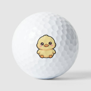 Cute Baby Eendje Kuiken Golfballen