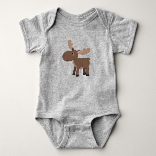 Cute Baby Eland Dier Romper (Voorkant)