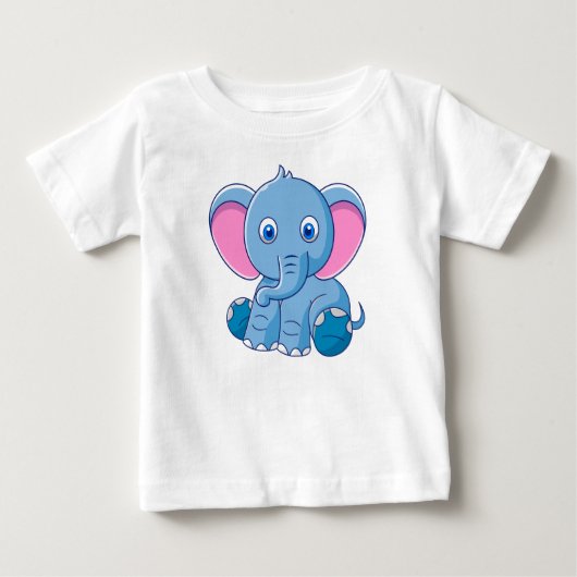 Cute Baby Elephant (Voorkant)