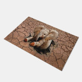 Cute Baby Elephant 3D Doormat | Elephant Lover Gif Deurmat (Schuin)