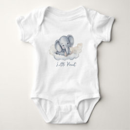Cute Baby Elephant Baby shower Romper