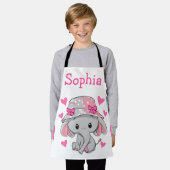 Cute Baby Elephant Girl  Schort (Gedragen)