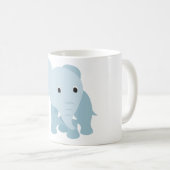 Cute Baby Elephant Koffiemok (Voorkant rechts)