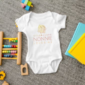 Cute Baby Elephant Nonnie houdt van me Romper