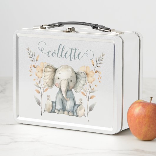 Cute Baby Elephant Personalized (In situ)