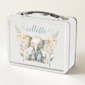 Cute Baby Elephant Personalized (Achterkant)