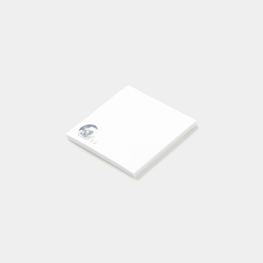 Cute Baby Elephant Post-it® Notes (Schuin)