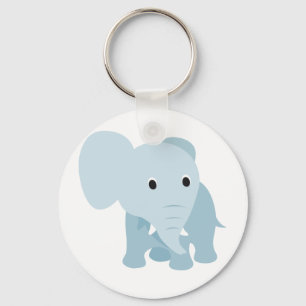 Cute Baby Elephant Sleutelhanger