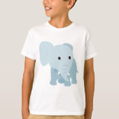 Cute Baby Elephant T-shirt (Voorkant)
