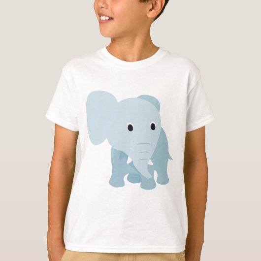 Cute Baby Elephant T-shirt (Voorkant)