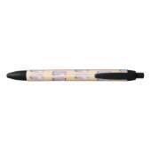 Cute Baby Elephant Zwarte Inkt Pen (Achterkant)